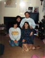 1991-12_Lucky, Diane, Lendsay and Terria-02